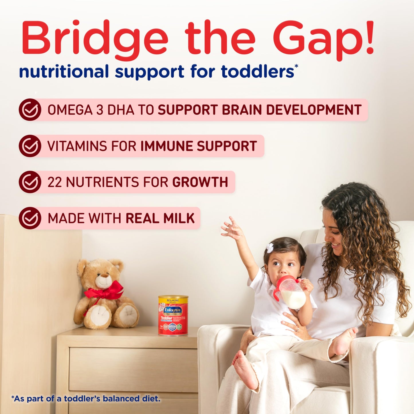 Enfagrow Premium Non-GMO Toddler Next Step Formula Stage 3 36.6 oz.
