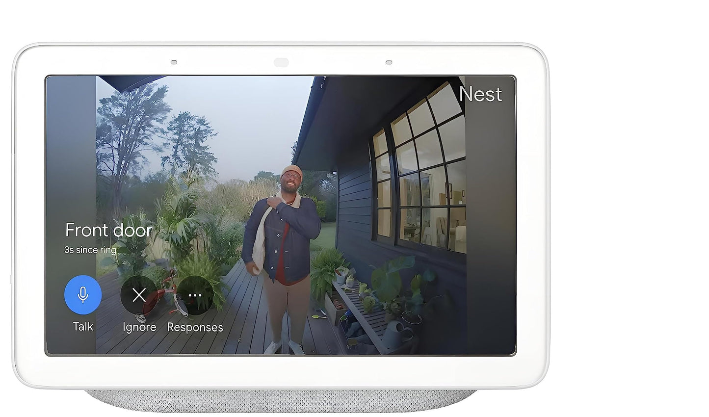Google Nest Hub (1st Gen) 7-inch Display, 1st Generation (Renewed) (Chalk), GA00516X-GA00515X