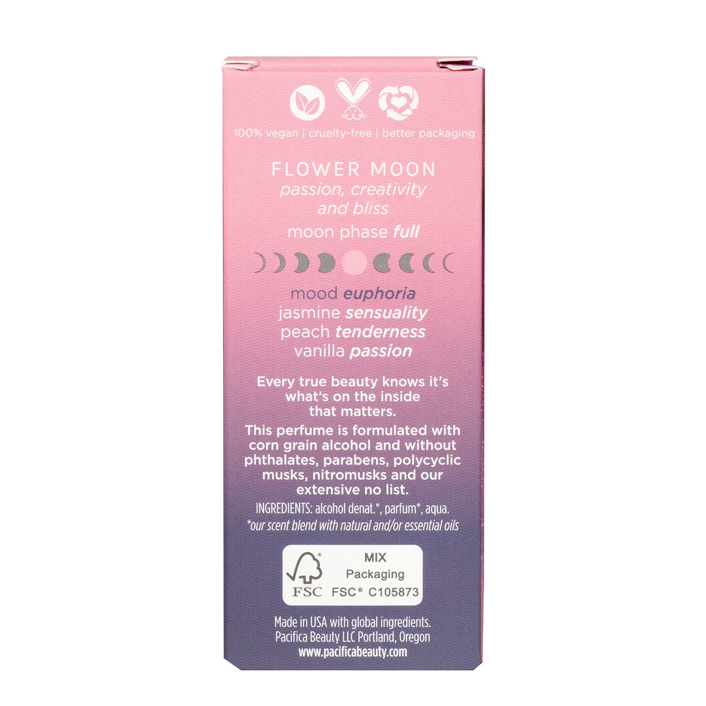 Pacifica Moon Perfume - Flower Perfume Spray Women 1 oz