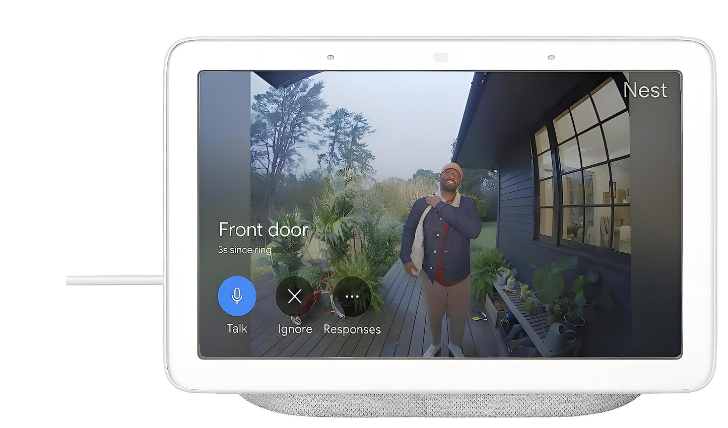 Google Nest Hub (1st Gen) 7-inch Display, 1st Generation (Renewed) (Chalk), GA00516X-GA00515X
