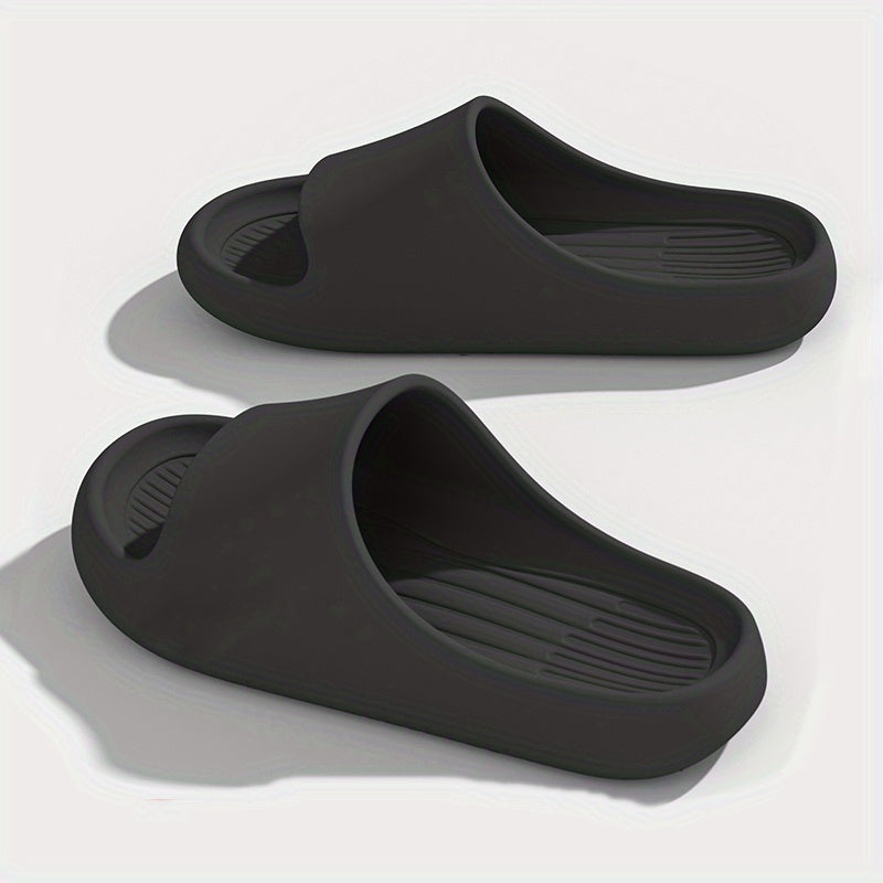 Mens Oversized Slippers - Ultra-Comfort Pillow Sole, Quik-Dry Eva, Odor-Eliminating - Versatile Beach to Home, Non-Slip Sandals