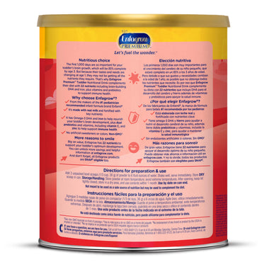 Enfagrow Premium Non-GMO Toddler Next Step Formula Stage 3 36.6 oz.