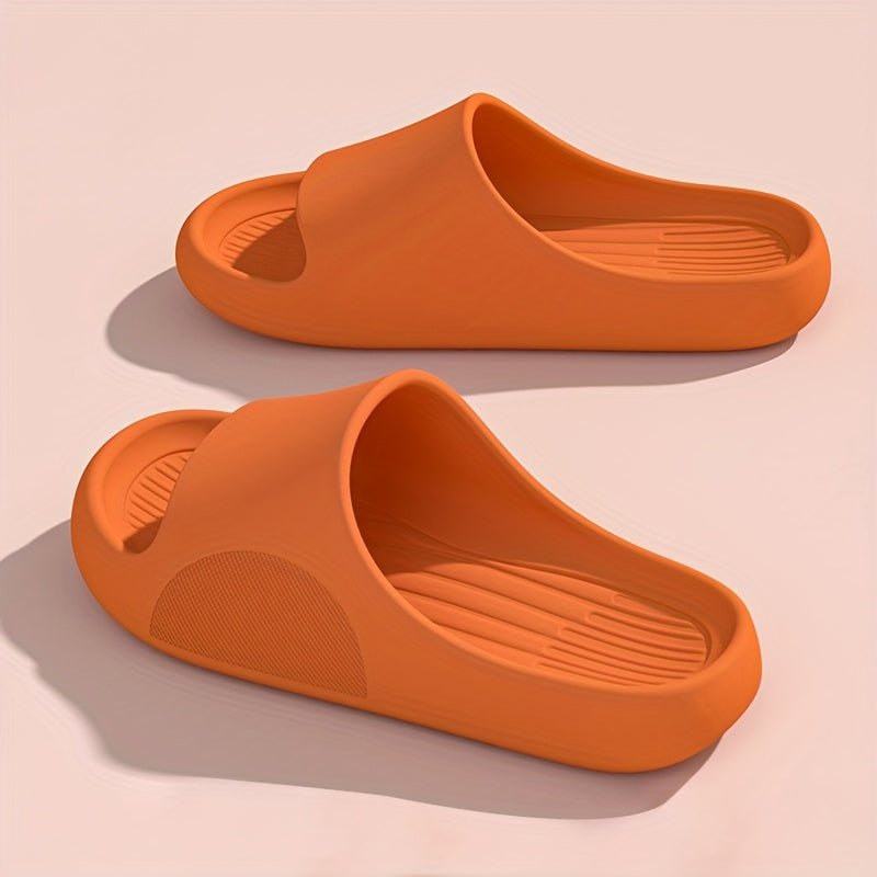 Mens Oversized Slippers - Ultra-Comfort Pillow Sole, Quik-Dry Eva, Odor-Eliminating - Versatile Beach to Home, Non-Slip Sandals