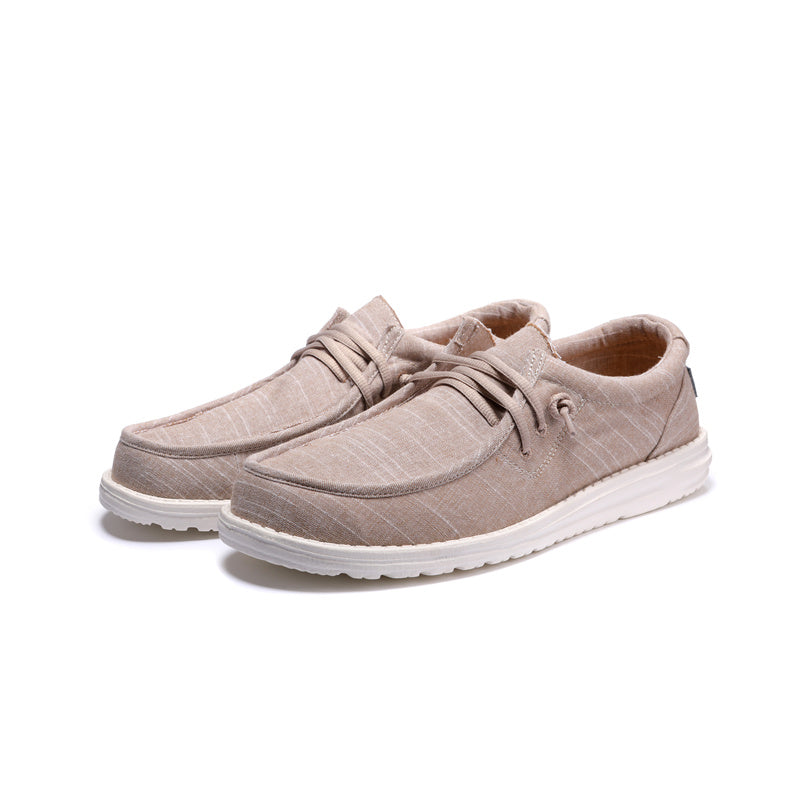 Mens Denim Loafers - Ultra-Breathable, Super Casual Slip-On Shoes for Walking, Comfortable Sneakers for Daily Wear and Outdoor Activities