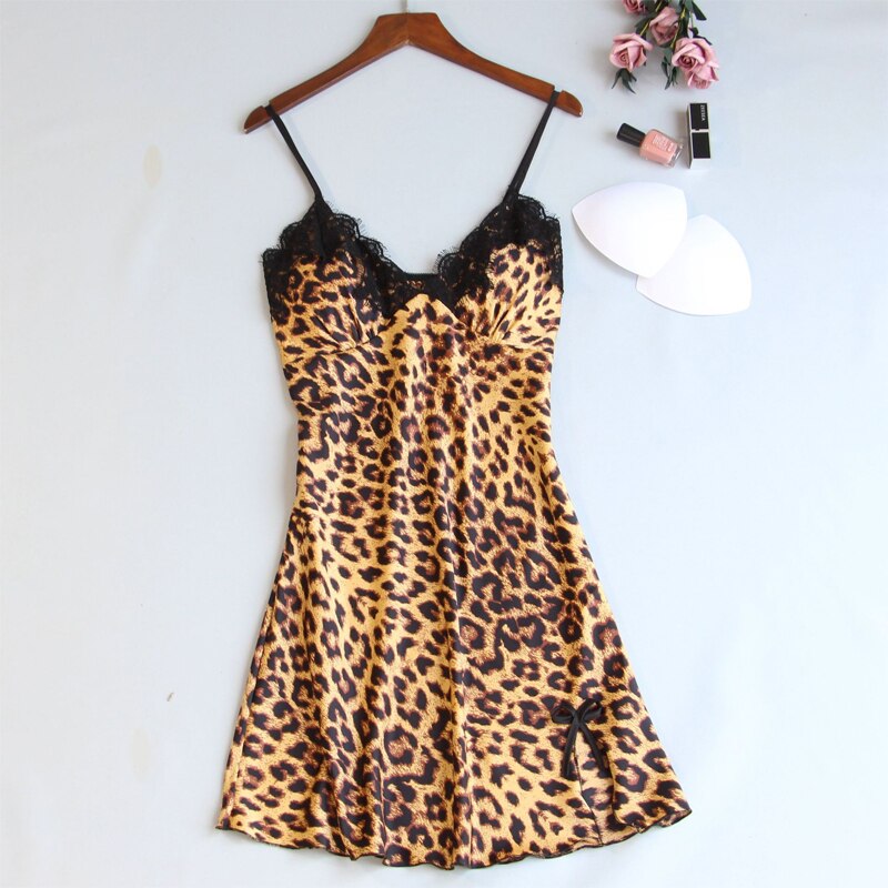 Lace Women's Nightdress Girl Sleepwear Silk Pijama Woman Dress Female Sling Nightwear Clothing 2021 Fashion Ladies Homewear