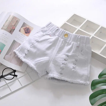 VIDMID Girls cotton Denim jeans Shorts Girls children Thin Soft Trousers Jeans Kids Children Casual Clothes Clothing P164