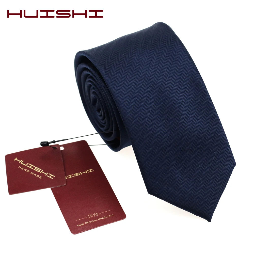 Banquet England Style Necktie Journalist Stripe Shape Waterproof Tie Men Formal Business Navy Solid Suit Evening Dress Neck Tie