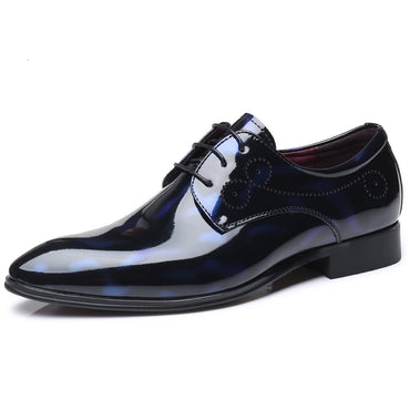 Patent Leather Oxford Shoes For Men Dress Shoes Men Formal Shoes Pointed Toe Business Wedding Plus Size men dress shoe