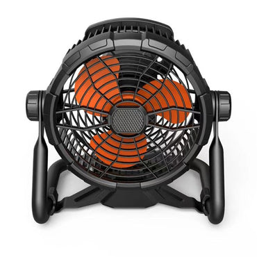 High Velocity Fan Table Fan with Power Bank Table Lamp 360° Rotation Personal USB Fan for Outdoor Camping Indoor Gym