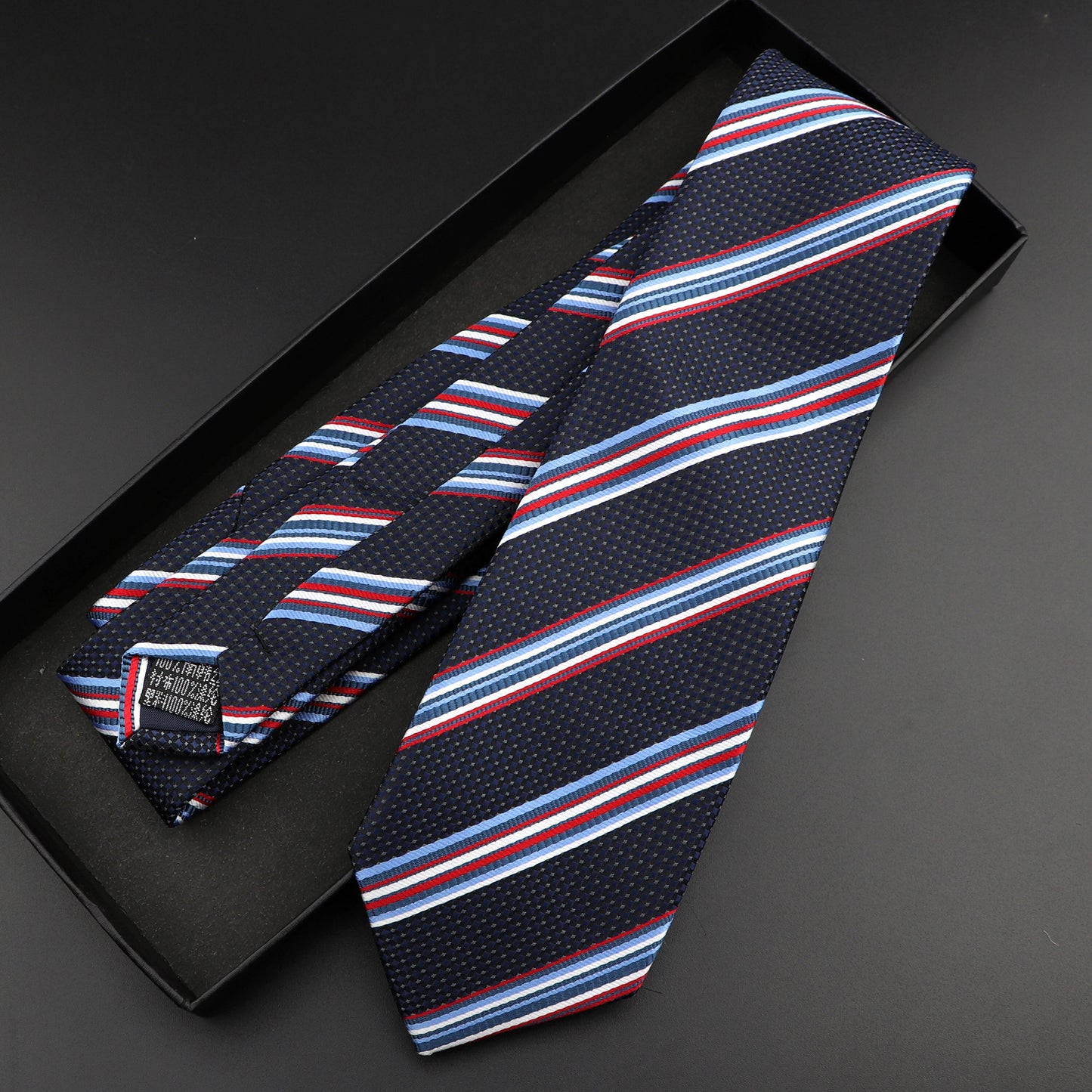 Fashion Polyester Necktie For Men Business Meeting Gravatas Homens Men's Formal 7cm Slim Striped Solid Tie Shirt Accessories Lot
