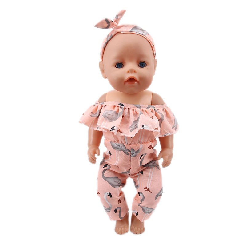 Doll Clothes Unicorn Suits Fit 18 Inch American Of Girl`s &Baby Born Doll 43cm Born Babies Doll Clothes,Toys For Girls