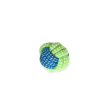 1pc Pet Dog Toy Rope Double Knot Cotton Braided Dog Rope