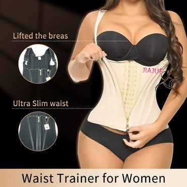 Compression Colombian Girdles Faha Post Surgical Garment Corset Breathable Waist Trainer Shaper Vest Breathable Crop Top Girdle