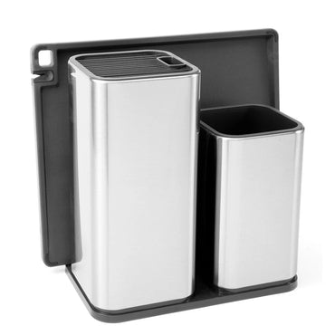 Knife Stand Holder For Kitchen Knife Stainless Steel Cooking Knife Holder Stand Block High End Kitchen Accessories