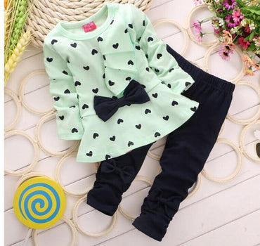 2022 Spring New Children's Clothing Fashion Baby Girl Out 2pcs Suit Coat