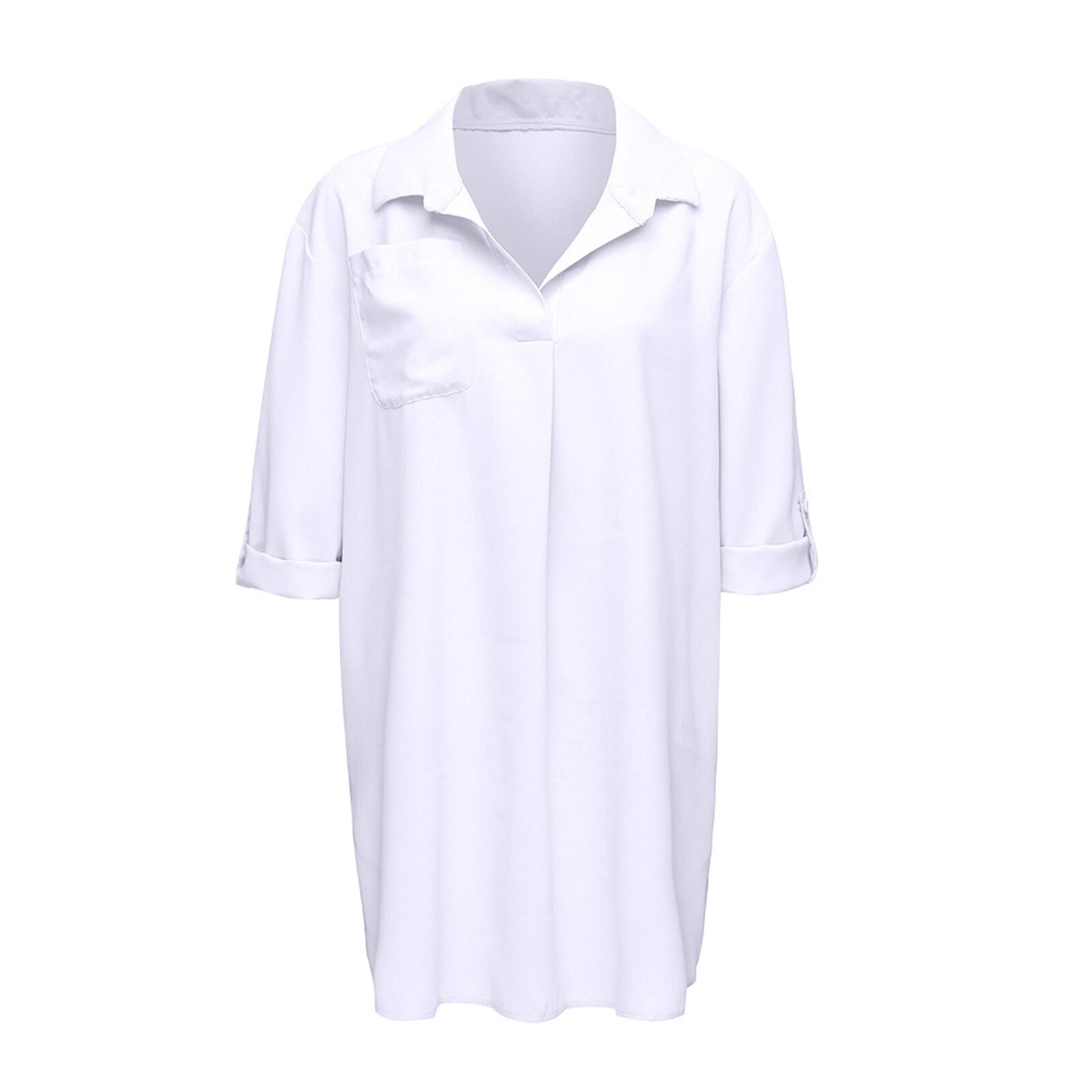 Hot swimwear women 2021 Tunics for Beach Women Swimsuit Cover-ups Woman Swimwear Beach Cover up Beachwear Mini Dress Shirt Dress