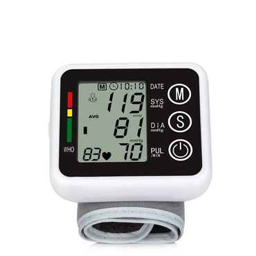 ZOSS latest models Wrist Digital Blood Pressure Monitor English / Russian / Portuguese / Spanish Voice Broadcast Tonometer