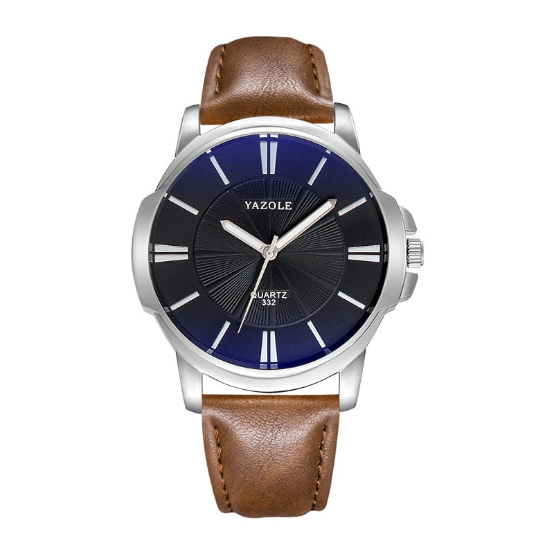 YAZOLE Business Men's Wrist Watch Men Top Brand Luxury Famous Watches For Man Quartz Wristwatch Male Clock Relogio Masculino