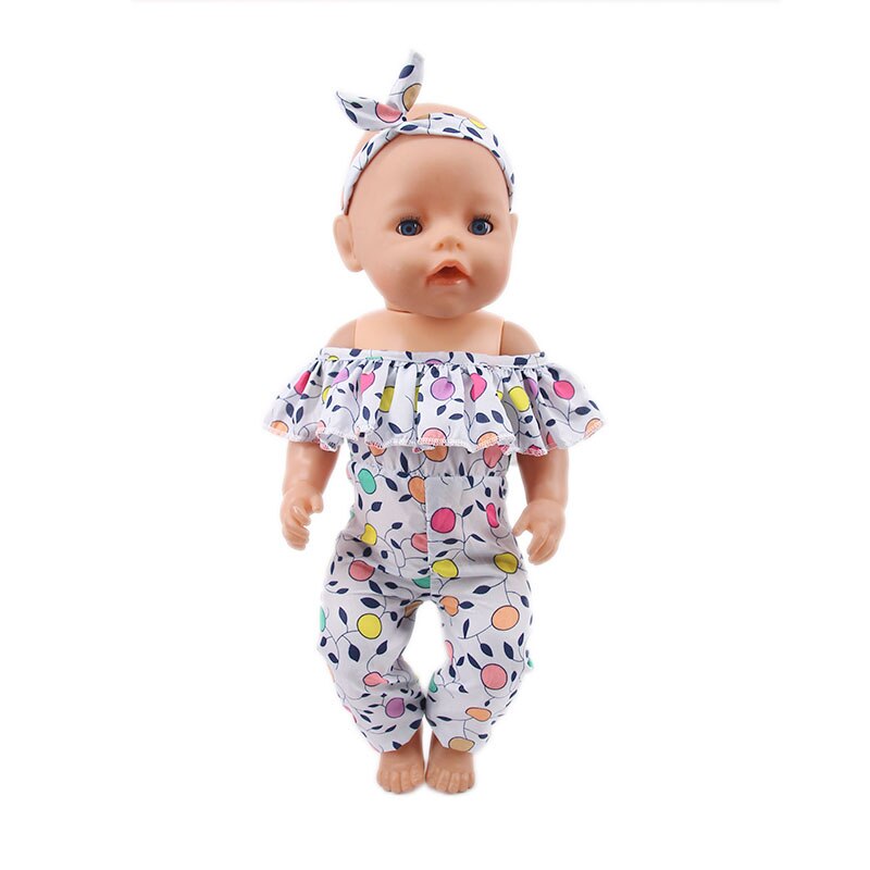 Doll Clothes Unicorn Suits Fit 18 Inch American Of Girl`s &Baby Born Doll 43cm Born Babies Doll Clothes,Toys For Girls