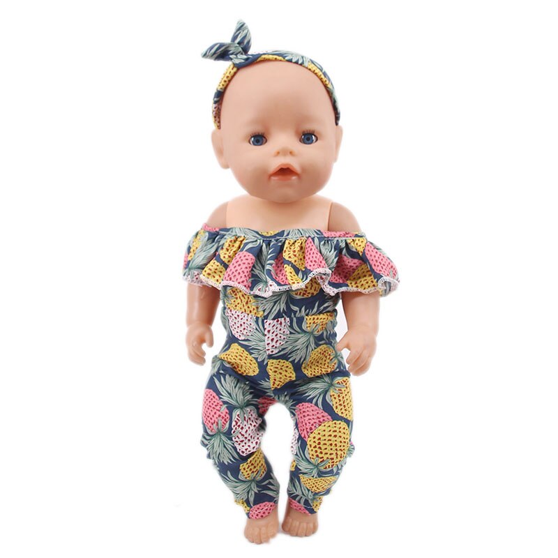 Doll Clothes Unicorn Suits Fit 18 Inch American Of Girl`s &Baby Born Doll 43cm Born Babies Doll Clothes,Toys For Girls