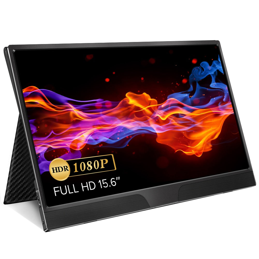 UPERFECT 15.6inch USB C HDMI 1920*1080P HDR Monitor With Ultra Thin Portable Screen Gaming Display For PS4 XBOX Switch Cellphone