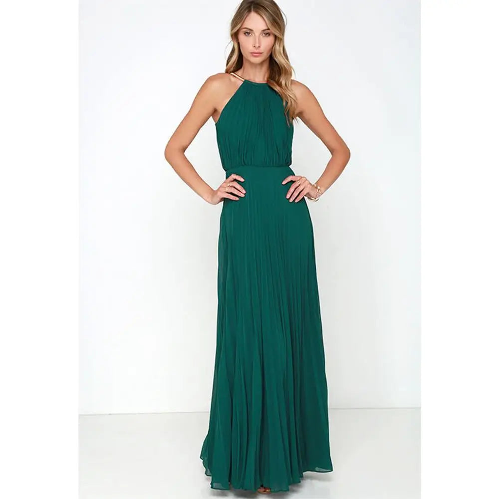 Summer Women Sexy Long Party Dresses 2022 Sleeveless Elegant Casual Pl –  Mega Mart Center