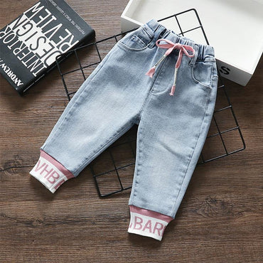 Kids Pants For Girls Jeans Pants Baby Pants Spring Autumn Pants For Children Trousers Kids Clothes 1-6 Years