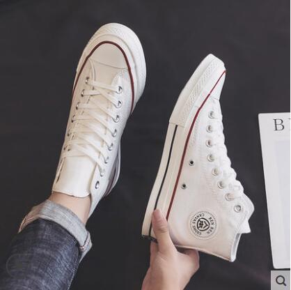 Women Canvas Boots Women's Fall High Help Tide Joker Sports Leisure Shoes Han Edition Couples Bond Sneakers For Women