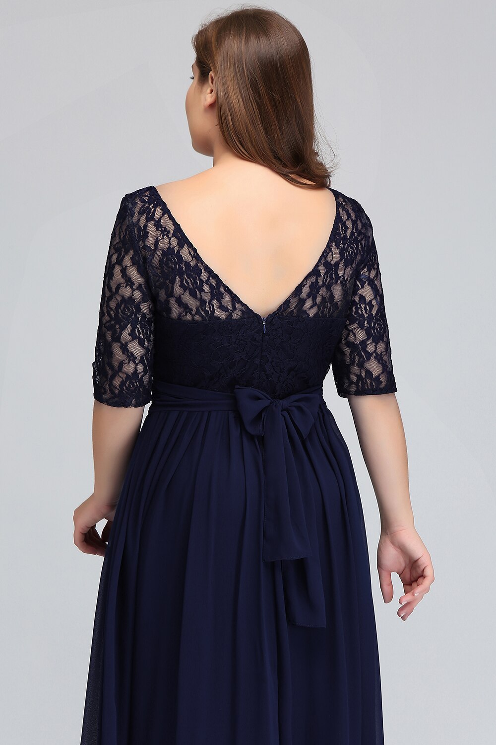 24Hours Ship New Arrivals Long Evening Dresses Chiffon Mother of the Bride Dresses with Formal Party Dress Robe De Soiree