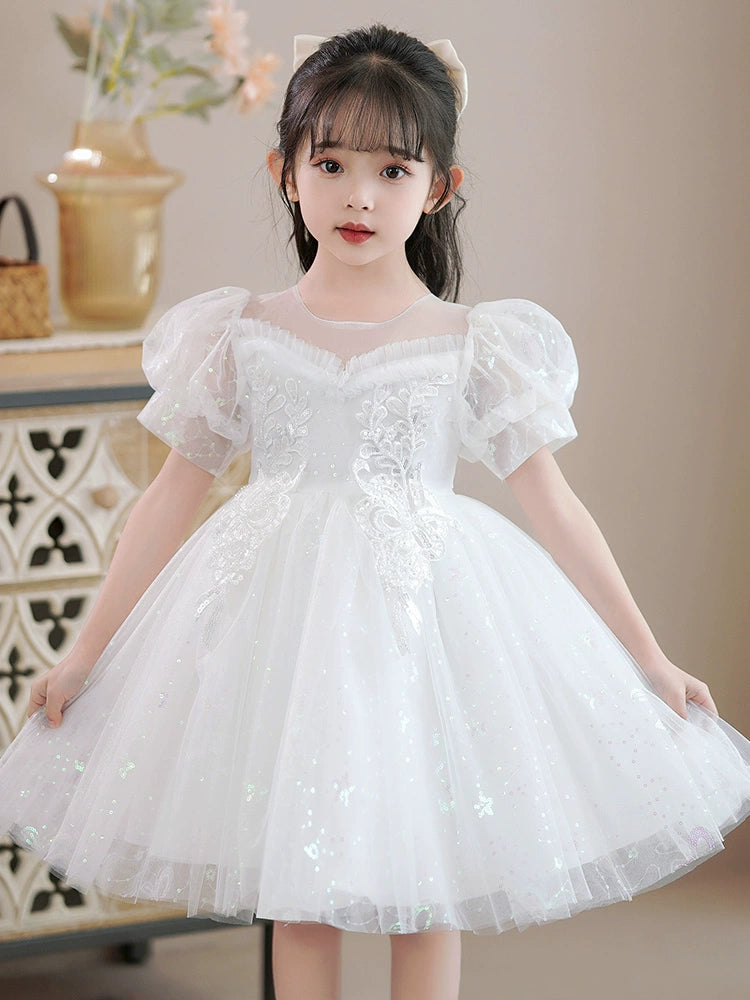Girl June 1 Costume Kids Flower Girl Wedding Dress FARCENT Umbrella Princess Dress Little Girl Dress