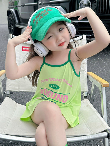 Western Style Fashion Children Baby Girl Dress