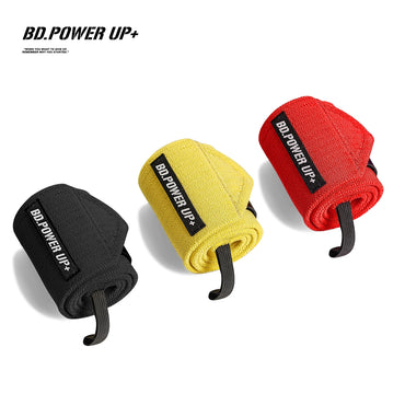 BD. Power up + Strength Winding High-Pressure Wristband Men's Fitness Training Professional Squat Bench Press Sports Protective Gear