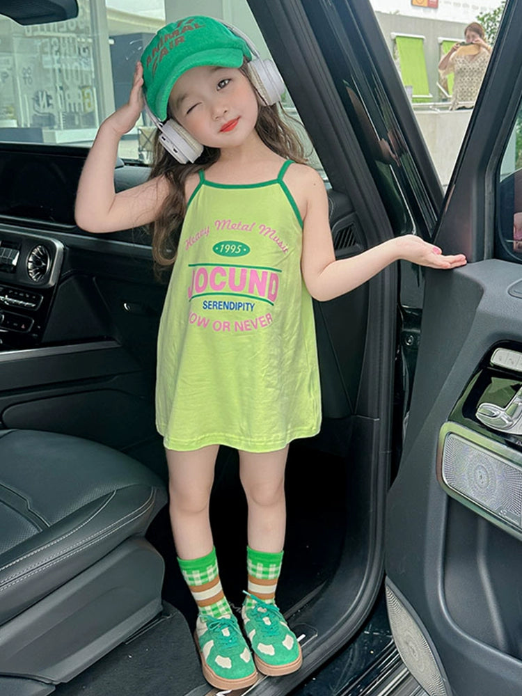 Western Style Fashion Children Baby Girl Dress