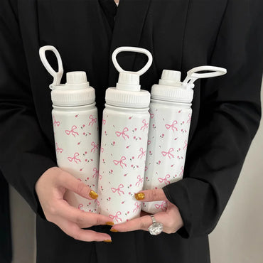 600ml Stainless Steel Insulated Cup, Heat Resistant Drop Proof Design, Perfect Gift for Valentine's Day Christmas Birthday