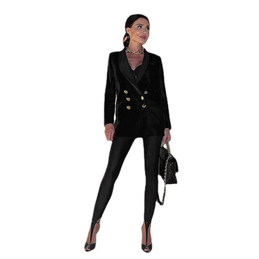 Fashionable winter black high waisted tight Y2K women's pants sexy shiny casual club 2025 tight pants