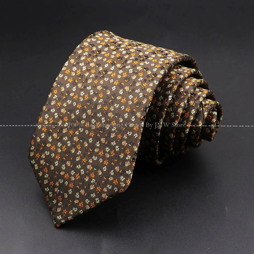 New Design Wedding Men Tie Wave Floral Fireworks MeteorFlower Neckties Men Business Dropshipping Groom Collar Accessories Gift