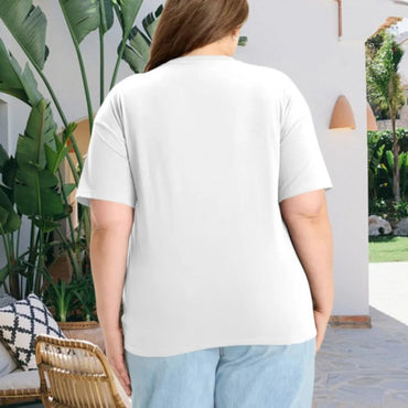 New Men Women T Shirt Pullover Oversize Korean version Cartoon Cat Group Printed T-Shirt Casual Short Sleeve Couples T-Shirt