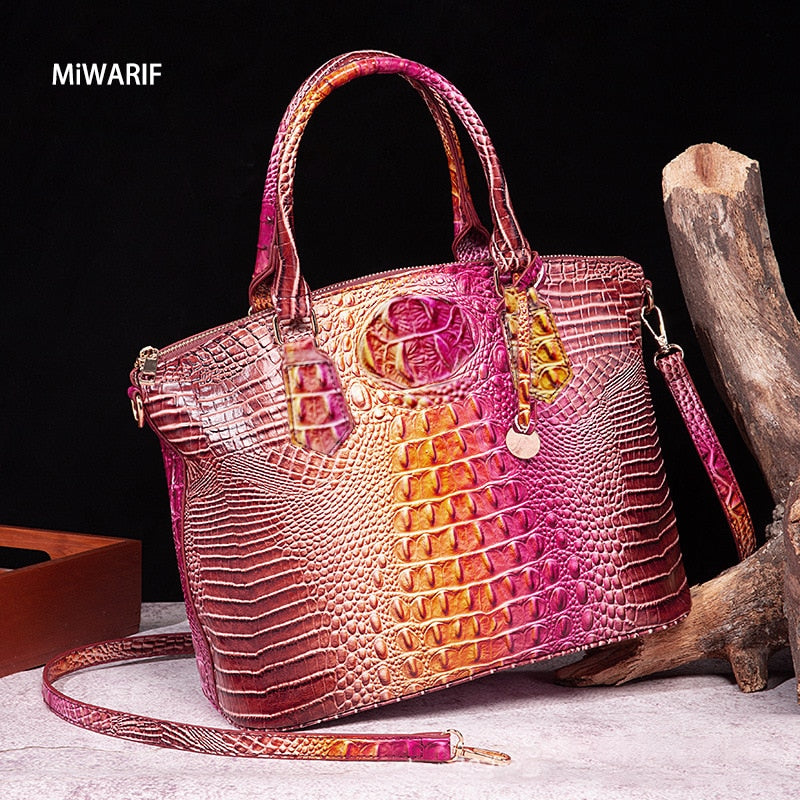 Crossbody Tote Bags 2023 For Women Pu Pattern Handbags Bag Stone Texture Hand Totes Designer Small Women's