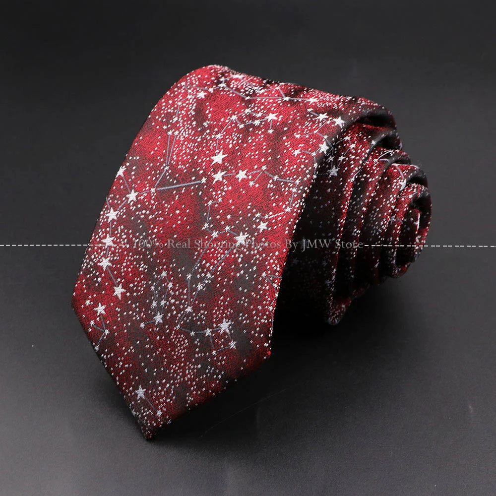 New Design Wedding Men Tie Wave Floral Fireworks MeteorFlower Neckties Men Business Dropshipping Groom Collar Accessories Gift