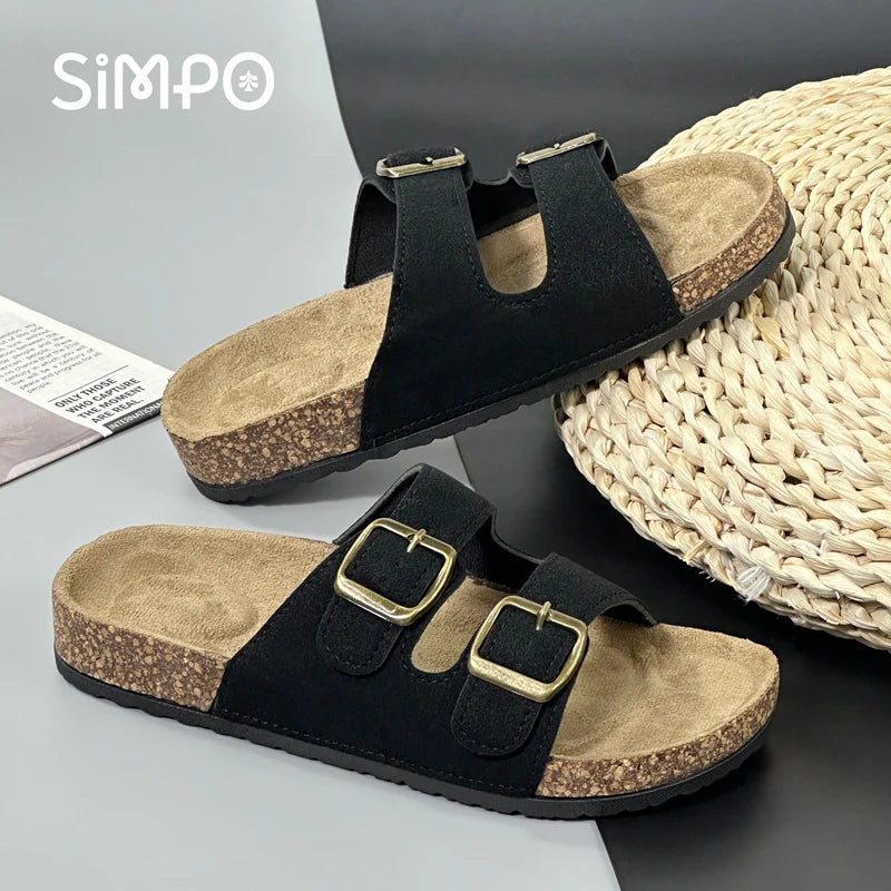 Sandals For Women And Men Beach Sandals 2024 Designer Outdoor Slippers Slip On Comfortable Shoes Suitable Summer Outside
