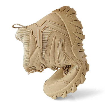 Men High Top Boots Outdoor Hiking Boots Desert Boots Outdoor Work Safty Shoes Boots Ankle Shoes Men's Sneakers
