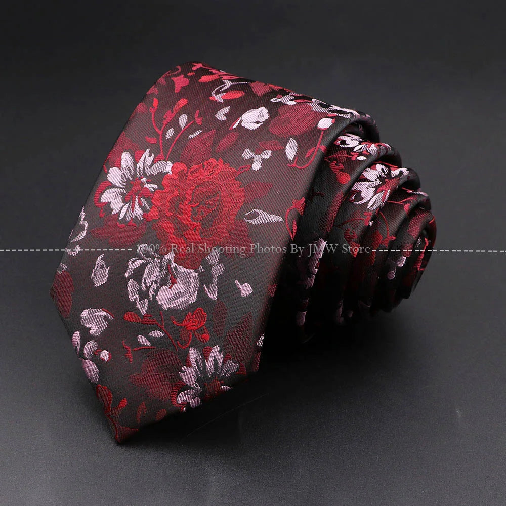 New Design Wedding Men Tie Wave Floral Fireworks MeteorFlower Neckties Men Business Dropshipping Groom Collar Accessories Gift