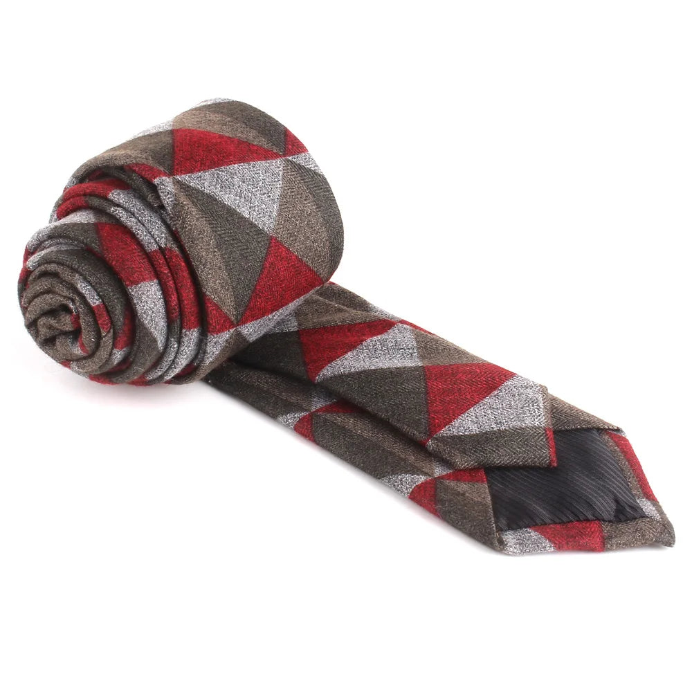 New Cotton Ties Casual Skinny Necktie For Party Boys Girls Plaid Neck Tie Wedding Necktie For Groom Neck Wear For Men Gravata