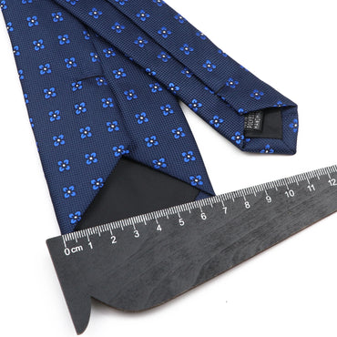 New Style Fashion Jacquard Paisley Striped Necktie For Men 7cm Dark Blue Black Formal Business Party Skinny Slim Cravat Tie Gift