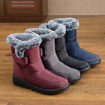2025 Winter New Arrival Snow Boots for Women New Ladies Shoes Platform Shoes Woman Flat Keep Warm Boots Ladies Casual Shoes