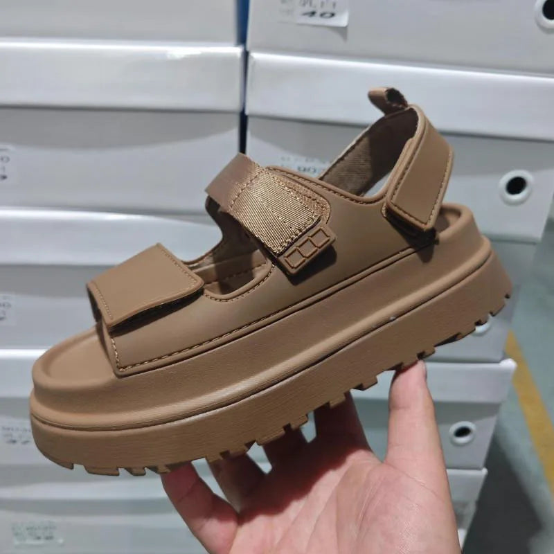 Sandals for Women 2025 Casual Outdoor Fashion Comfortable Causal Ladies Sandal High Quality Summer Platform Beach Sandals Shoes