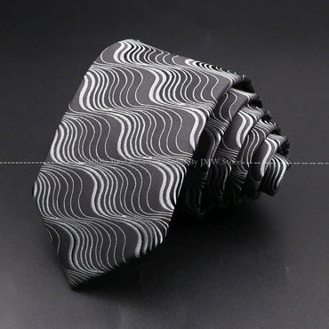 New Design Wedding Men Tie Wave Floral Fireworks MeteorFlower Neckties Men Business Dropshipping Groom Collar Accessories Gift