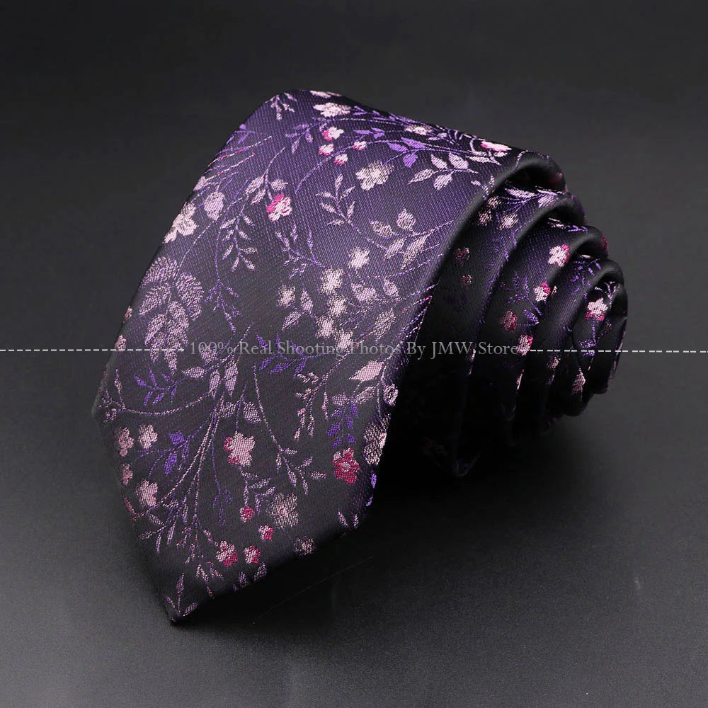 New Design Wedding Men Tie Wave Floral Fireworks MeteorFlower Neckties Men Business Dropshipping Groom Collar Accessories Gift