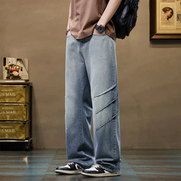 New Men Classic Jeans Jean Homme Pantalones Hombre Men Mannen Soft Black Biker Masculino Denim Overalls Mens Pants Size 28-38