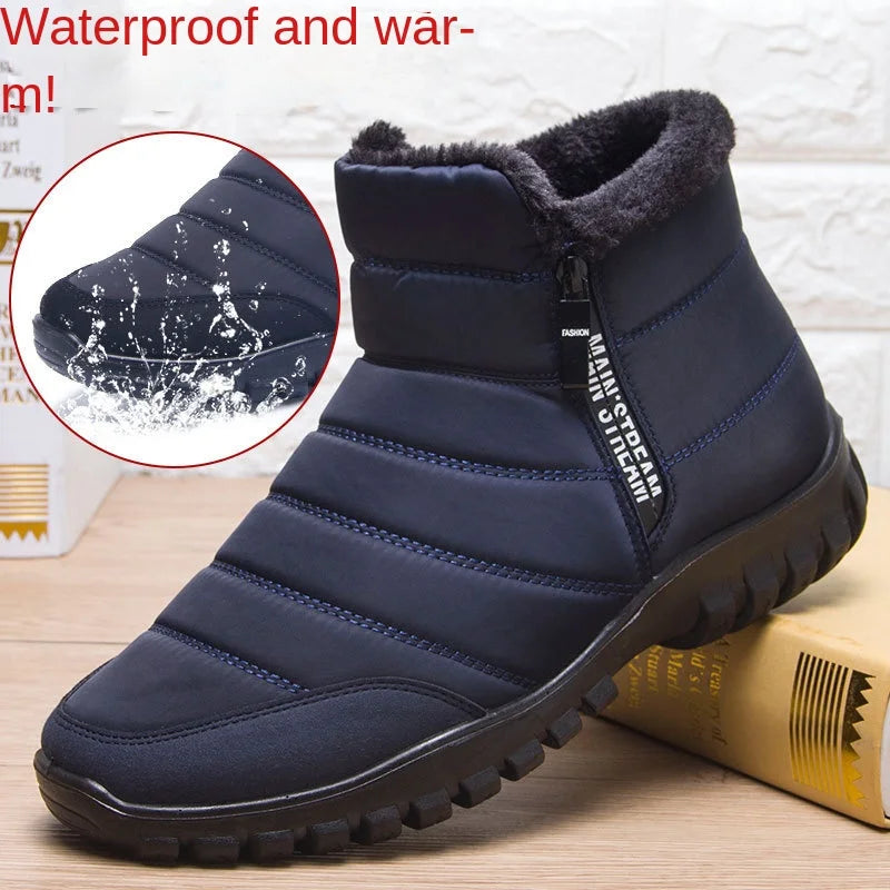 Men'S Winter Sports Shoes Soft Bottom Anti Slip Casual Sneakers Cold Proof And Warm Keeping Men'S Sneakers Free Shipping Shoes
